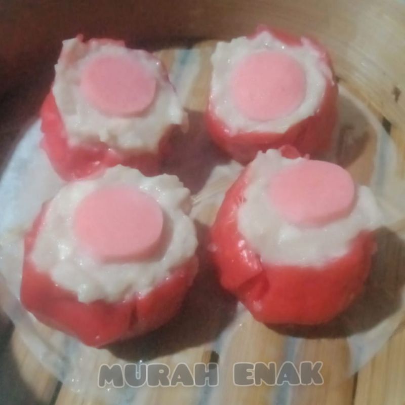 

siomay ayam toping sosis halal murah enak