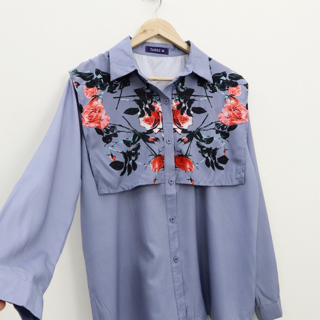 Reisa flow long hem top -Thejanclothes