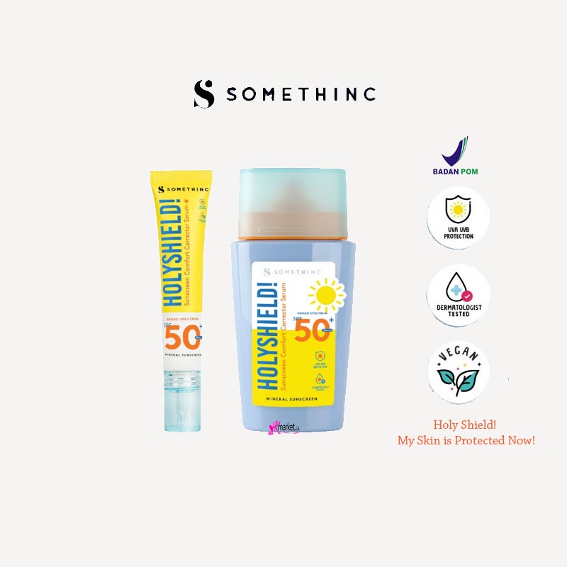 [BPOM] Somethinc Holyshield! Sunscreen Comfort Corrector Serum SPF 50+ PA++++