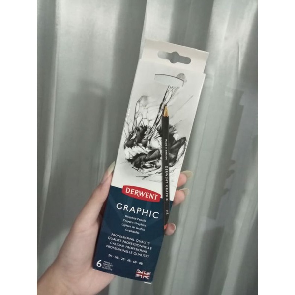 

Pensil Warna Graphic Derwent Isi 6 Ori