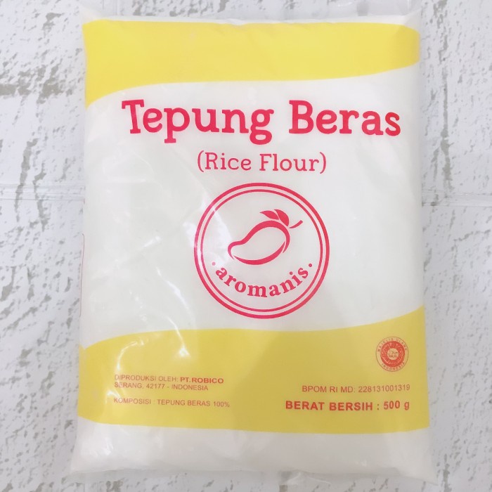 

Ketan-Beras-Tepung- Tepung Beras Aromanis 500Gr/500 Gr - Rice Flour Aromanis 500Gr -Tepung-Beras-