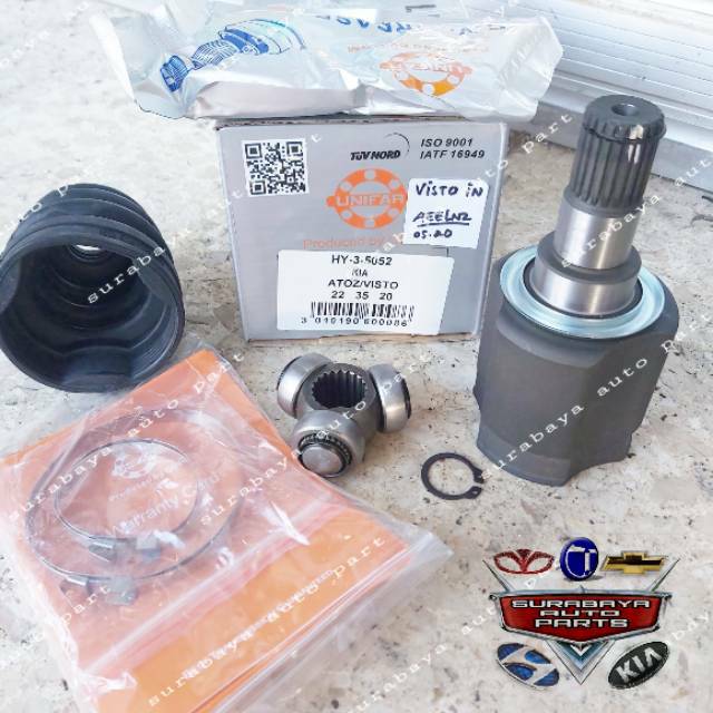 As Roda Dalam Kia Visto Gigi 20 Joint Inner Kohel Kokel Dalam Kia Visto