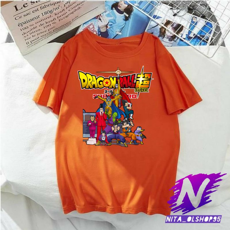 kaos anak baju anak dragon ball super hero kaos anime anak super super hero