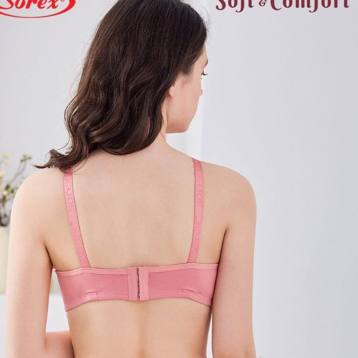 Bra Sorex 17228 Cup B - C Soft &amp; Comfort Wanita Dewasa Remaja | Sorex BH Busa Tanpa Kawat | Open Sorex Ecer