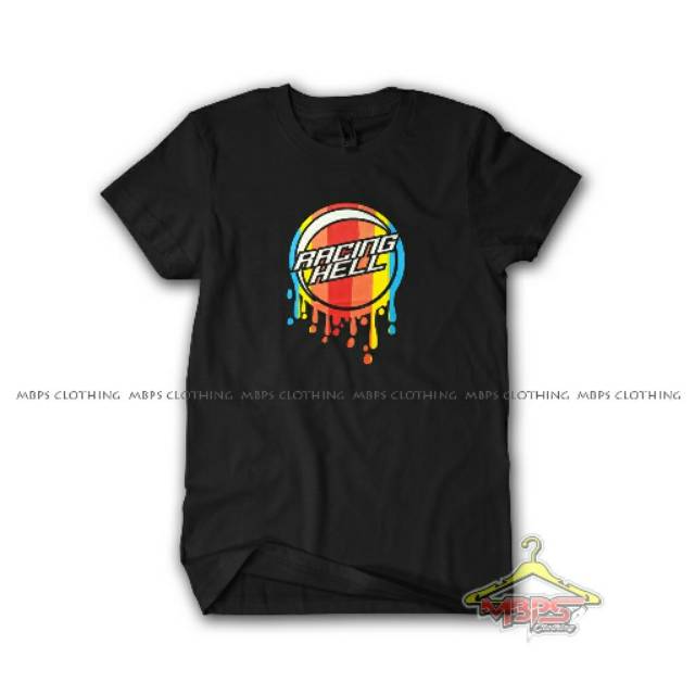 6 Gambar  Kaos Distro Racing  Hell  Mbps0107