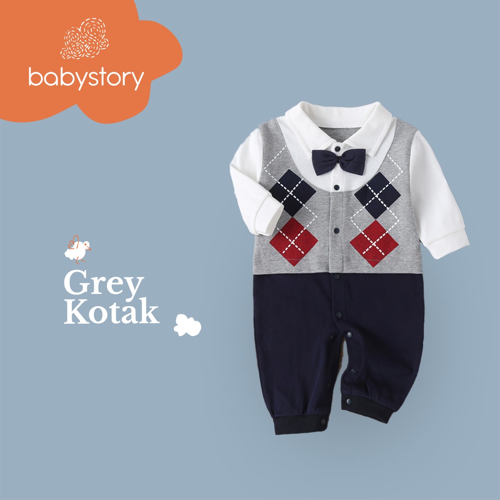 Jumpsuit bow tie jumper bayi jumpsuit bayi