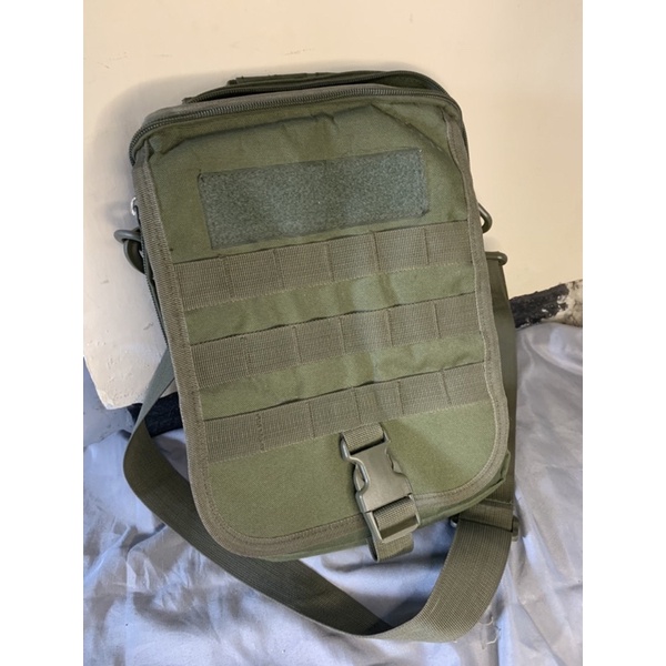 TAS SELEMPANG PRIA ARMY BLACK TENTARA RIVOLY