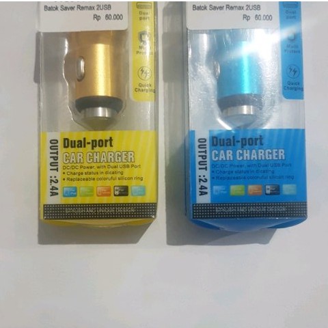 CHARGER MOBIL REMAX 2 USB