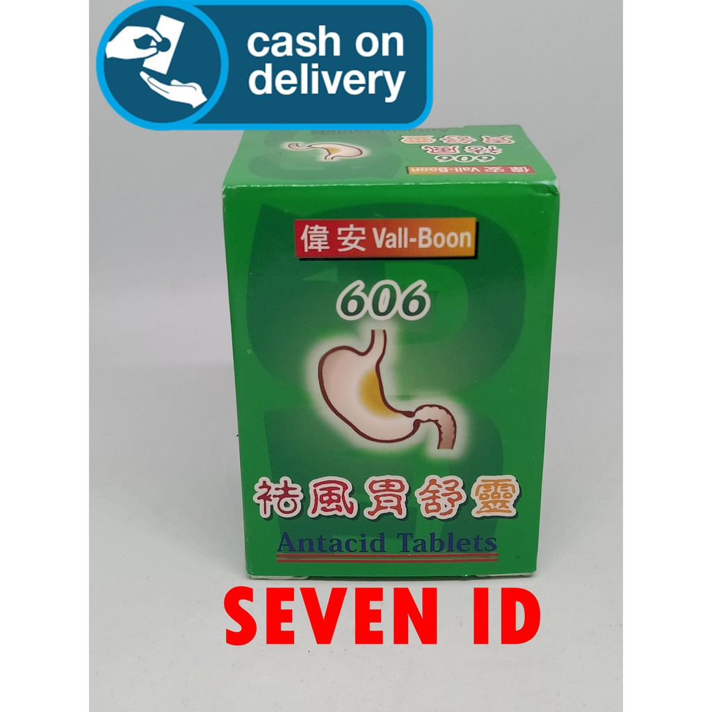 

Vall Boon 606 Antacid Tablets - Obat Maag, Nyeri dan Asam Lambung Herbal