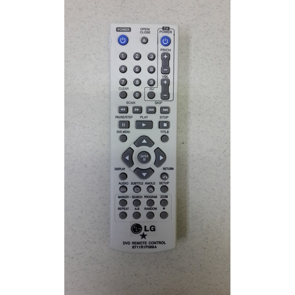 Remote DVD LG