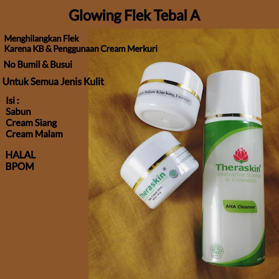 Fleksol / Flek Hitam/ Flek / Flek Solution / Fleksol Theraskin / Theraskin Glowing Flek