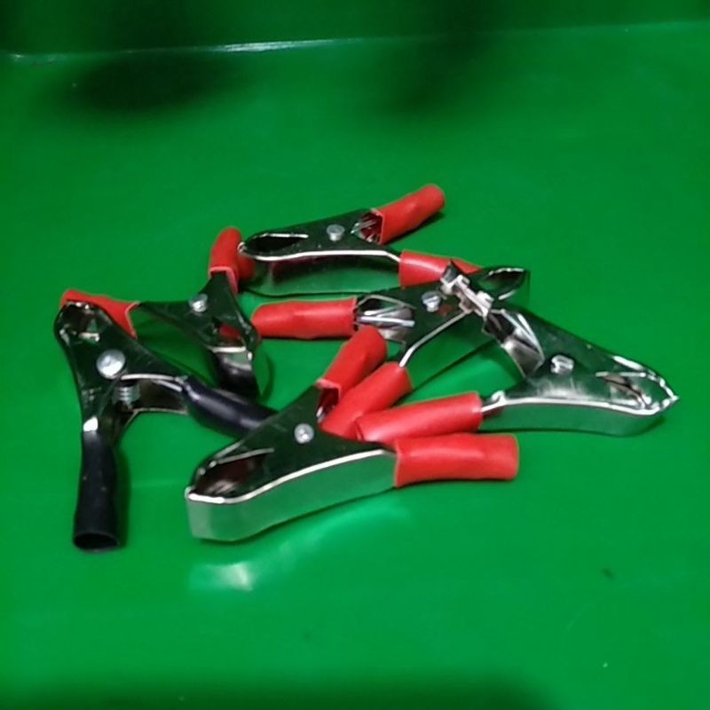 JEPIT AKI MERAH HITAM 7cm 40 amper