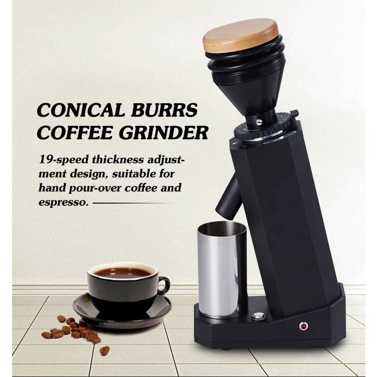 Alat Penggiling Kopi Elektrik Portable Bahan Titanium Alloy