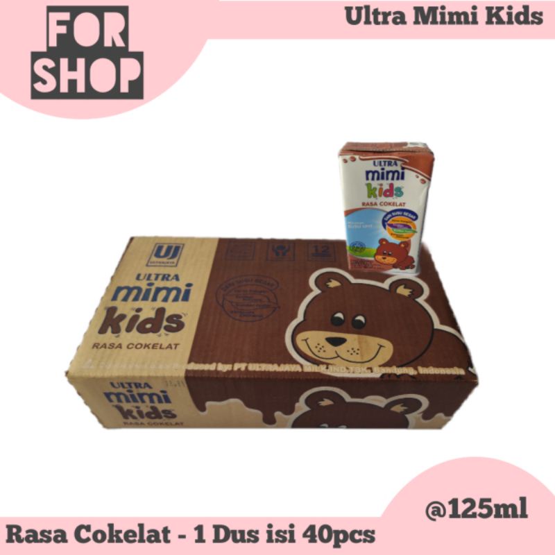 

Ultra Mimi Kids 1 Dus Cokelat, Stroberi, Vanila, Full Cream