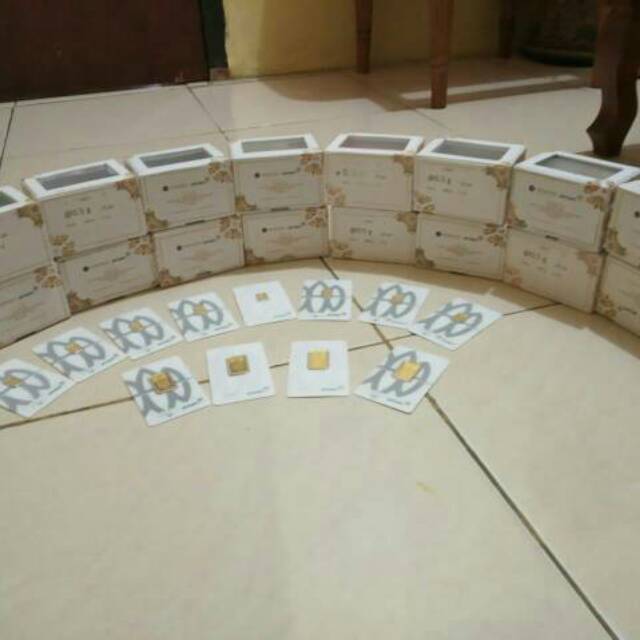 Emas antam 0,5 gram / Logam Mulia antam / LM antam bersertifikat