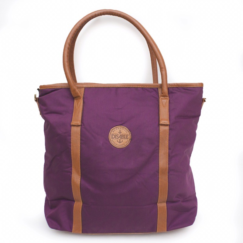 DISABLE Female Bag | Tote Bag Tas Bahu Purple Ungu - FBD 94