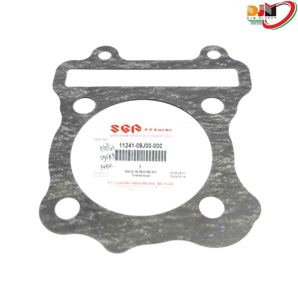 Paking Gasket Blok Seher Suzuki Nex Karbu &amp; Injeksi SGP 11241-09J00-000