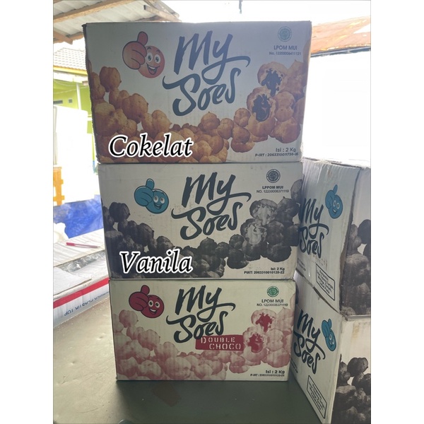 My Soes 2 kg / My soes vanila, coklat, doublechoco