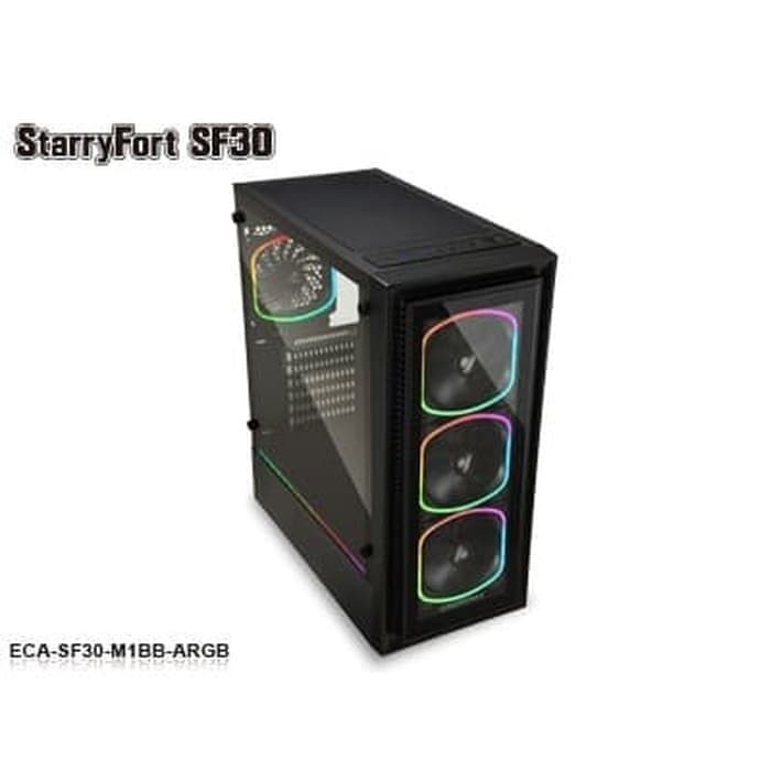 Casing EnerMAX StaryFort SF30 4Fan ARGB - Casing Gaming EnerMAX SF30 StaryFort 4 Fan