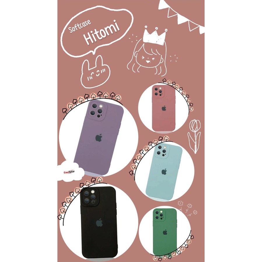 Vivo V23 5G | Vivo Y15S | Vivo Y17/ Y15/ Y12 Case Softcase Hitomi Protect Camera Casing JellyCase