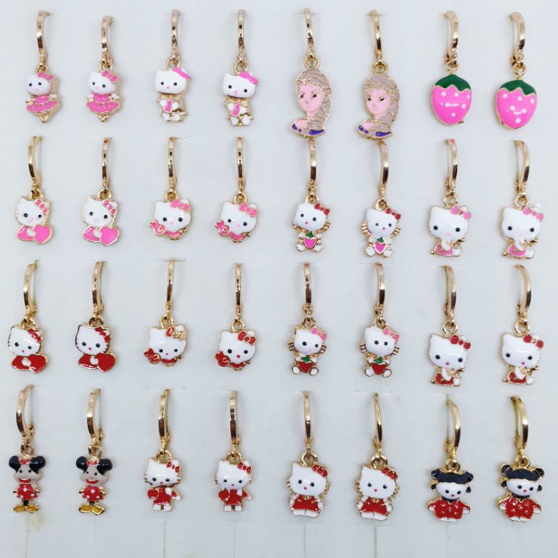 Anting love anak model random ya gk bisa pilih AX-08