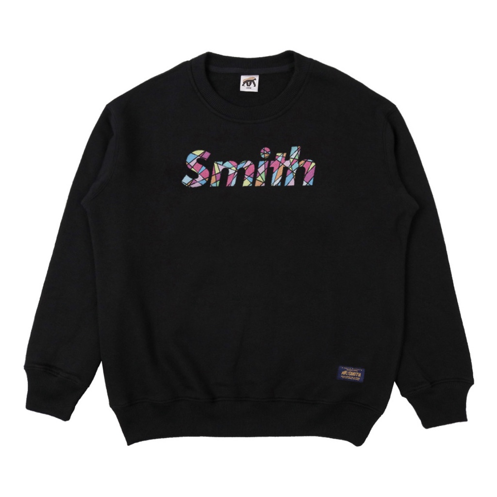 Crewneck Sweater House of Smith Kruwar White #3 Logo Color // Sweatshirt Jaket Smith Premium Quality