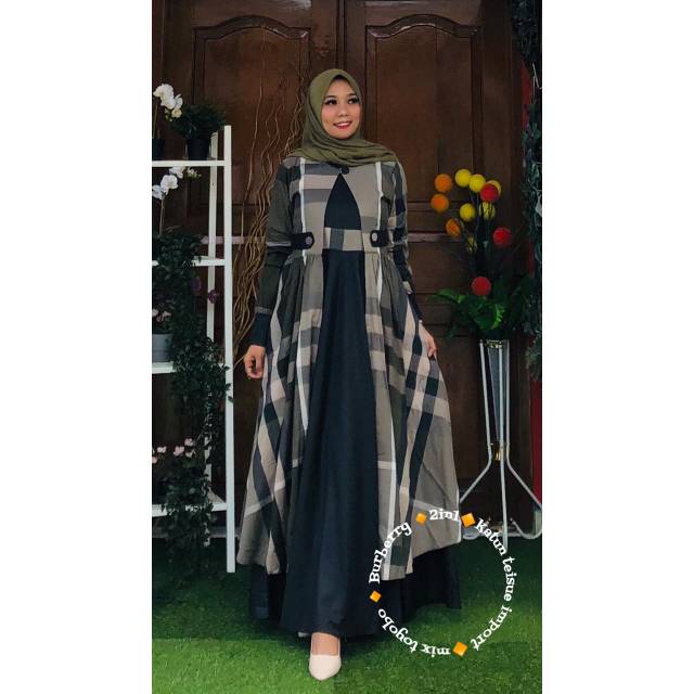 Gamis burberry by ohc