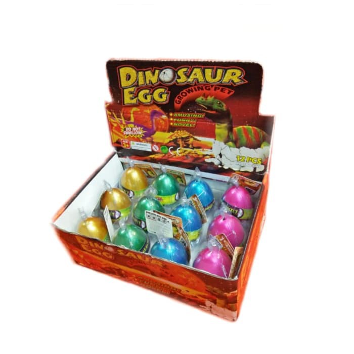 LR323 mainan telur dinosaurs rendam air