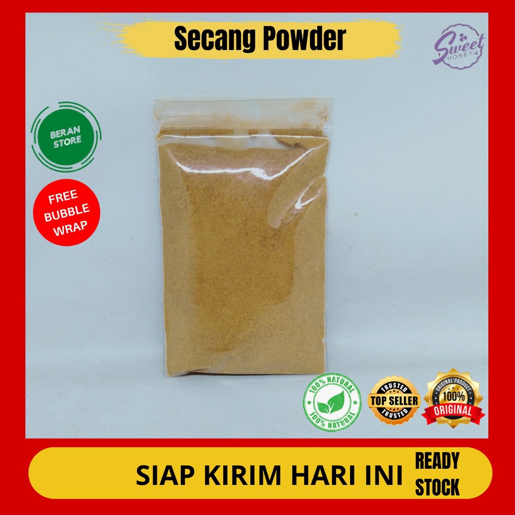 Jual Bubuk Kayu Secang Murni Alami G Shopee Indonesia