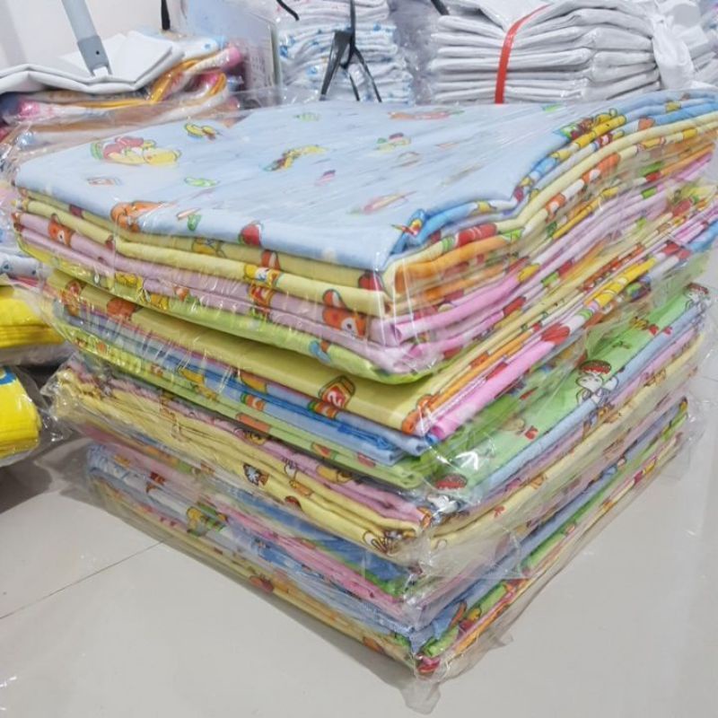 12 pcs bedong bayi kain flanel | gedong bayi murah