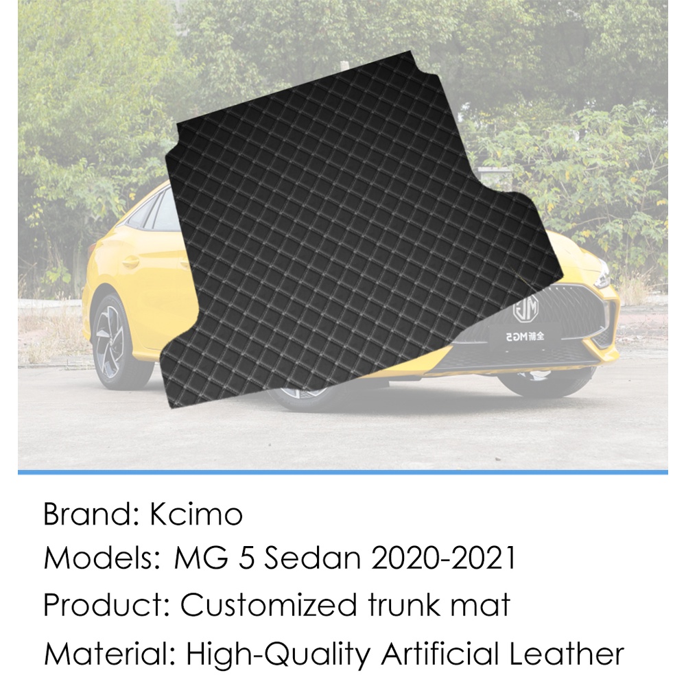 Matras Bagasi Mobil Bahan Kulit Untuk MG 5 2020 2021