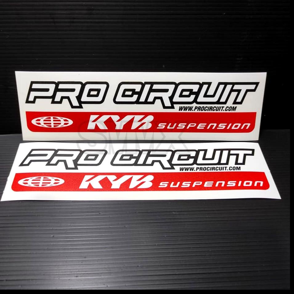 Garansi Pemesanan Sticker stiker USD Pro Circuit KYB Showa