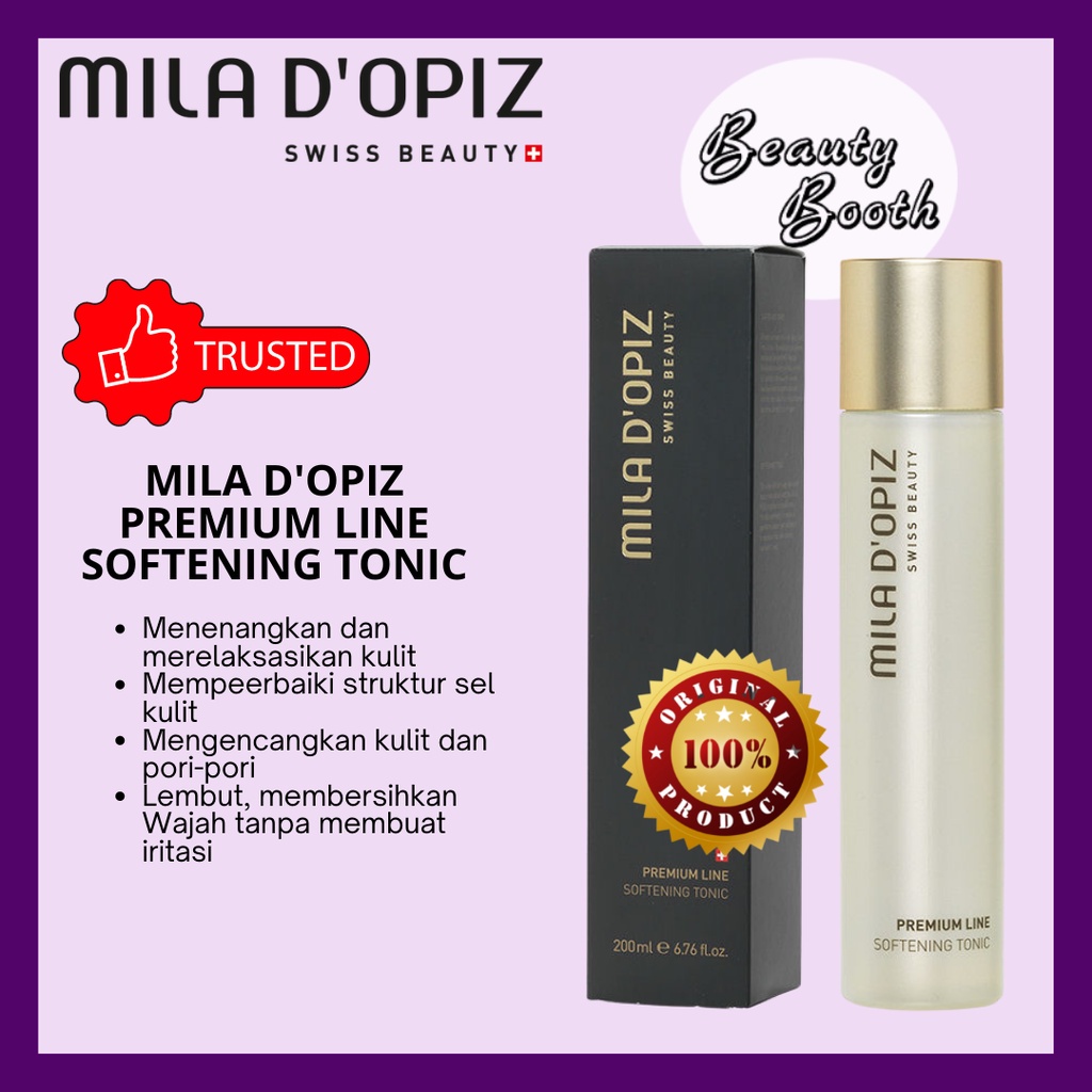 MILA D’OPIZ Premium Line Softening Tonic 200ml / MILADOPIZ Softening TONIC