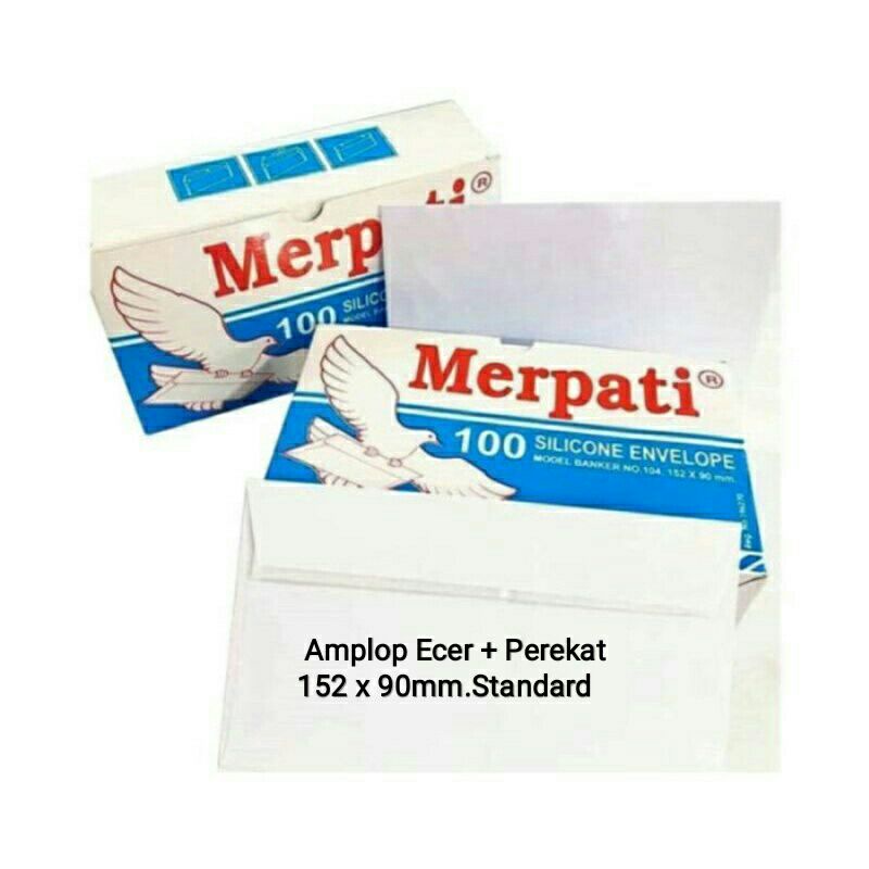 

Amplop Ecer 152 X90 mm Sudah Ada Perekatnya