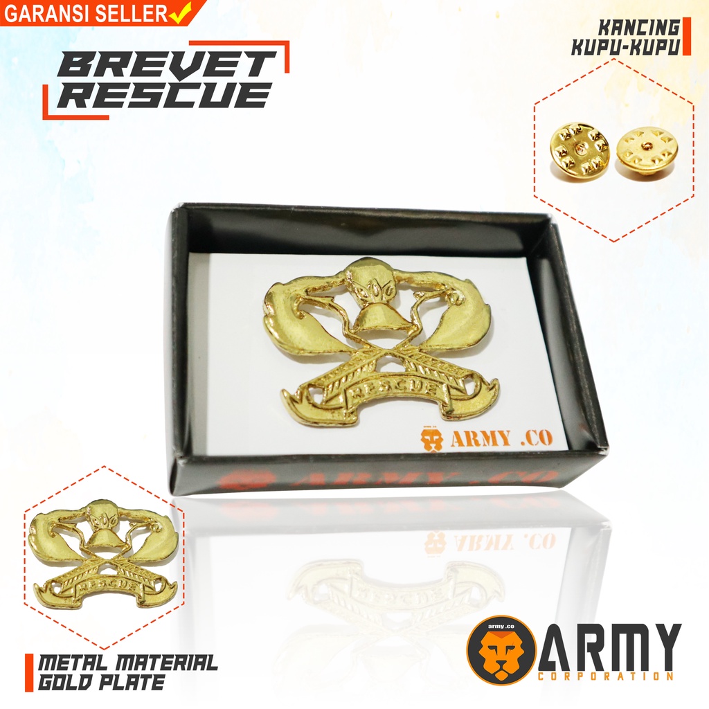 Brevet wing rescue TNI