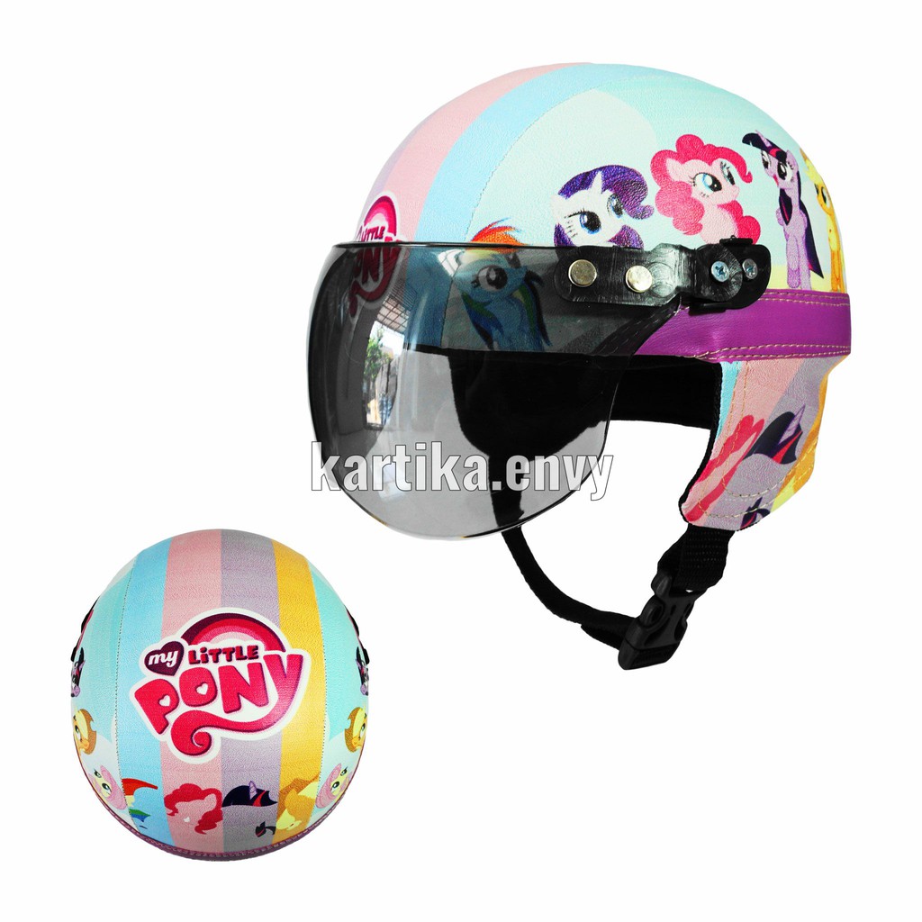 SUPER Helm Anak Balita Retro Little Pony