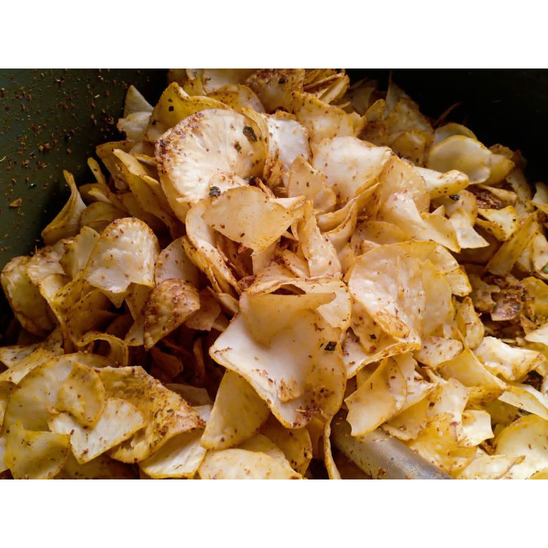 

KERIPIK SINGKONG PEDAS KRIPIK SINGKONG RUJAK 100gr