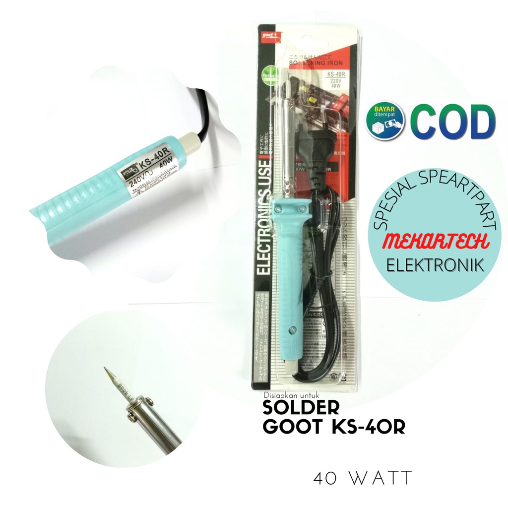 SOLDER GOOT KS-40R 40 WATT