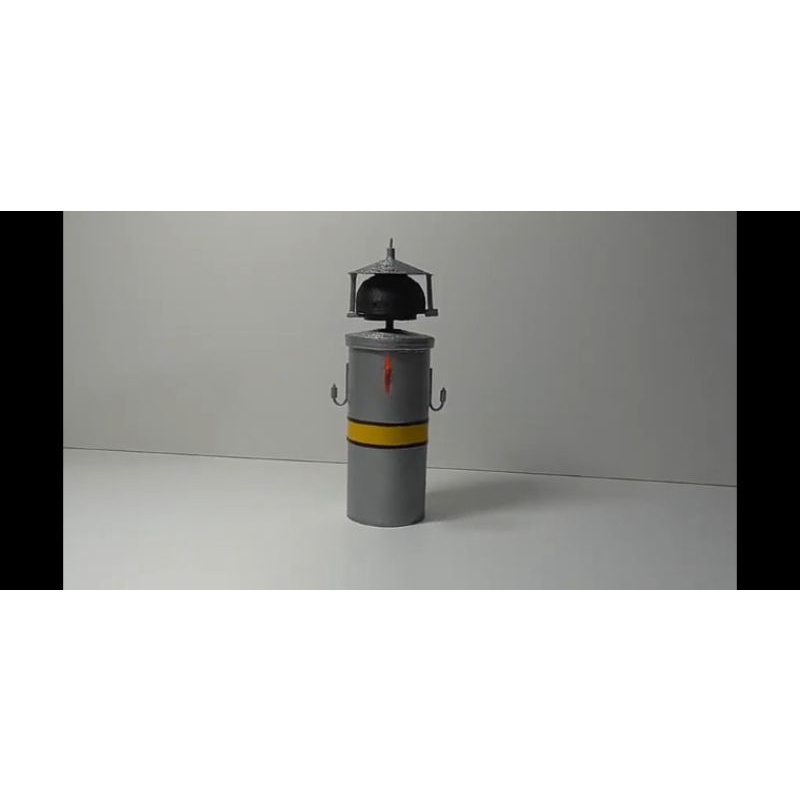 Miniatur Genta perlintasan kereta api -PJL