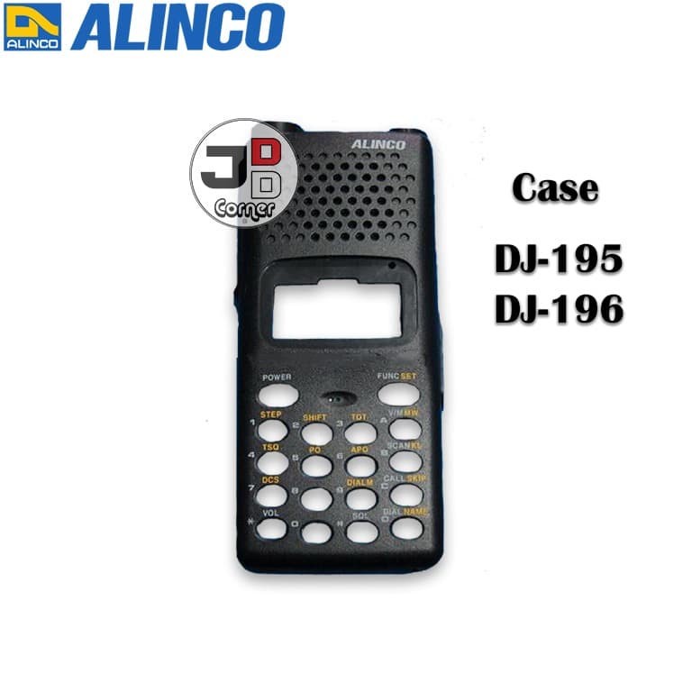 Case HT Alinco DJ-195 / DJ-196 ORI Baru DJ195 DJ196 Casing Bodi Body