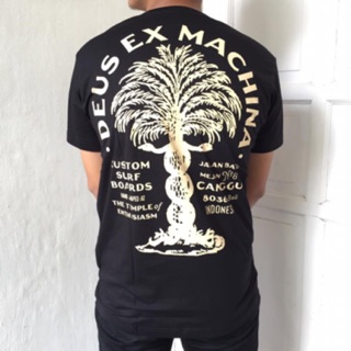  DEUS  EX MACHINA ORIGINAL BARCODE  TEE D X M CUSTOM 