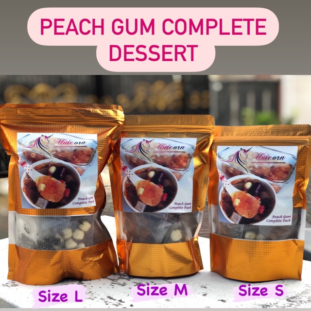 

Peach Gum Complete Super A+ Size S 9 bahan peachgum