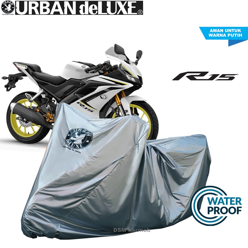 Urban Deluxe / Cover Motor Yamaha R15 / Tutup Motor R15 / Aksesoris R15 / Sarung Motor R15