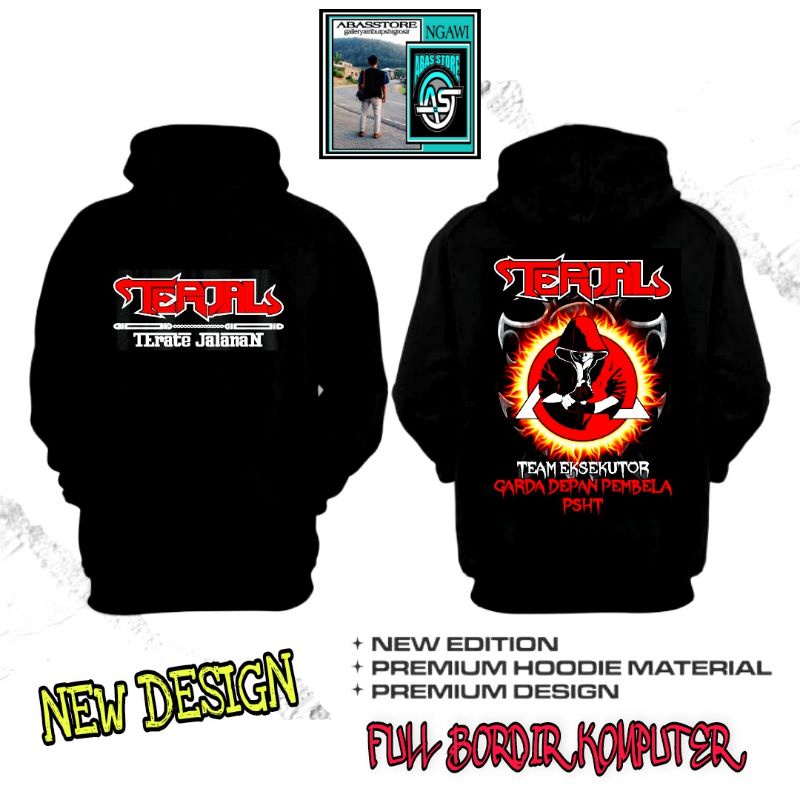 HOODIE TERJAL JAKET TERJAL BORDIR SWEATER PSHT JAKET KOMUNITAS JAKET TERBARU HOODIE FLEECE KATUN
