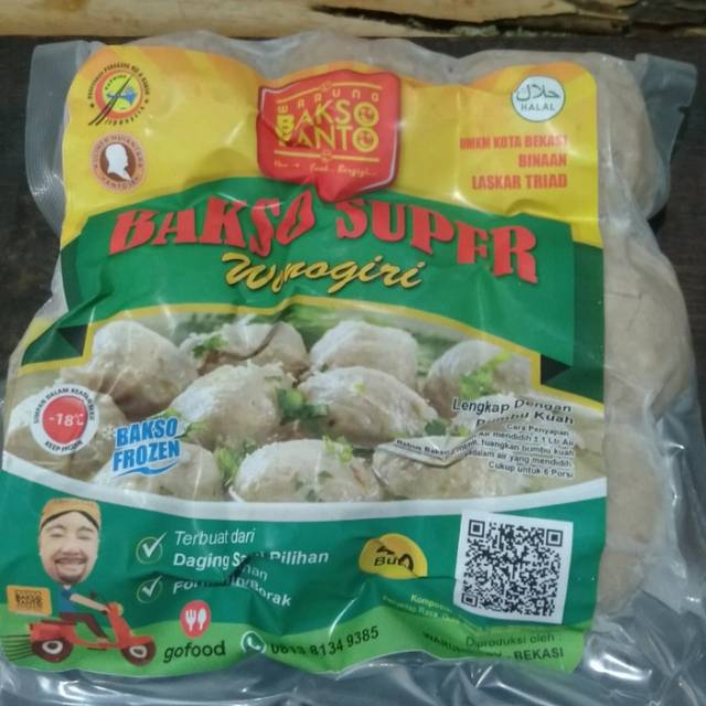 

Bakso Urat isi 8 butir + bumbu