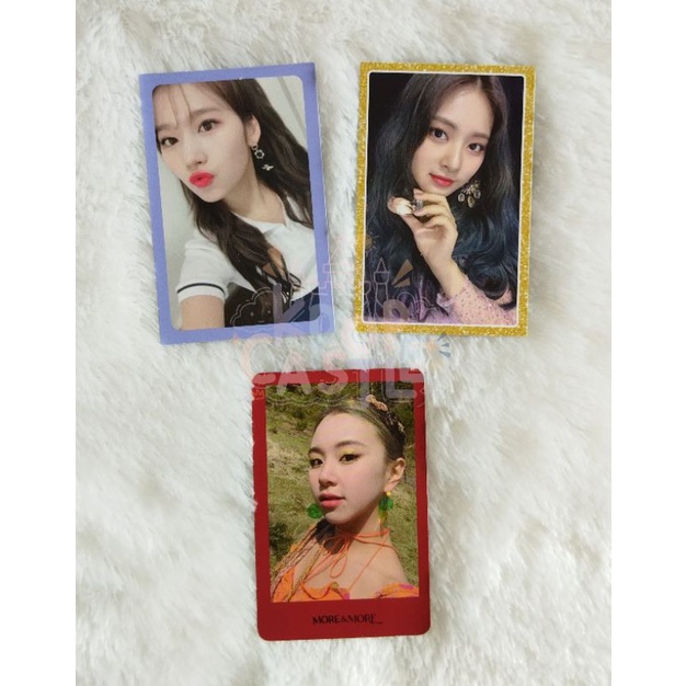 [READY] Twice Sana Tzuyu Chaeyoung photocard What is Love,Feel Special,More & More