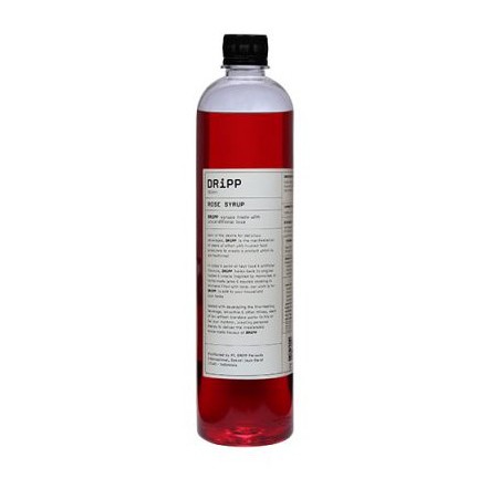 

DRiPP Rose Syrup - Sirup Bunga Mawar Premium 760ml - HORECA