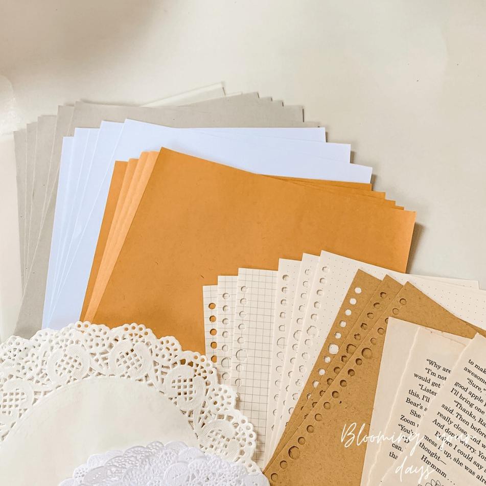 

Dedulf set Jurnal Kit Journaling Set Paket Bujo Bundle Journaling Bullet Journal 76pcs