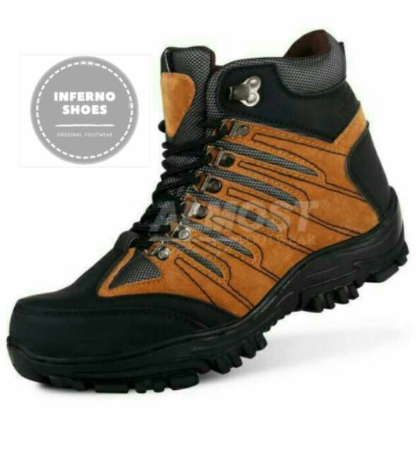 Sepatu boots pria | inferno X almost wolverine safety original