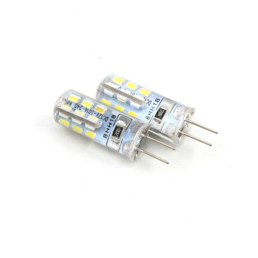 Lanfy G4 Lampu Bohlam LED Mini Silica gel 24lampu SMD G4 1.5W DC 12V Ganti Bohlam Halogen